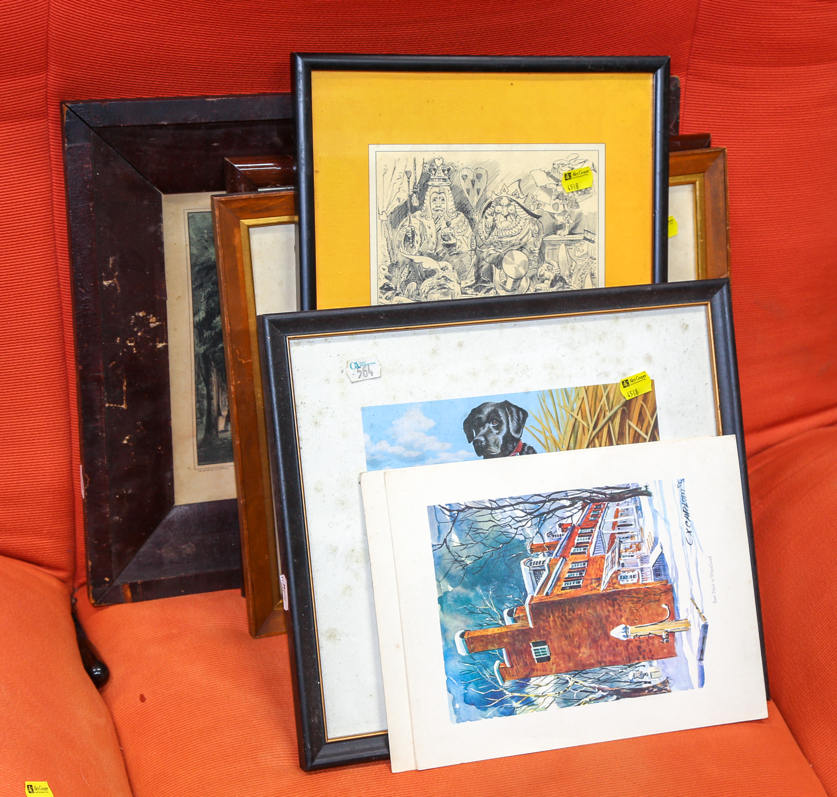 11 FRAMED UNFRAMED ARTWORKS Includes 2e8d26