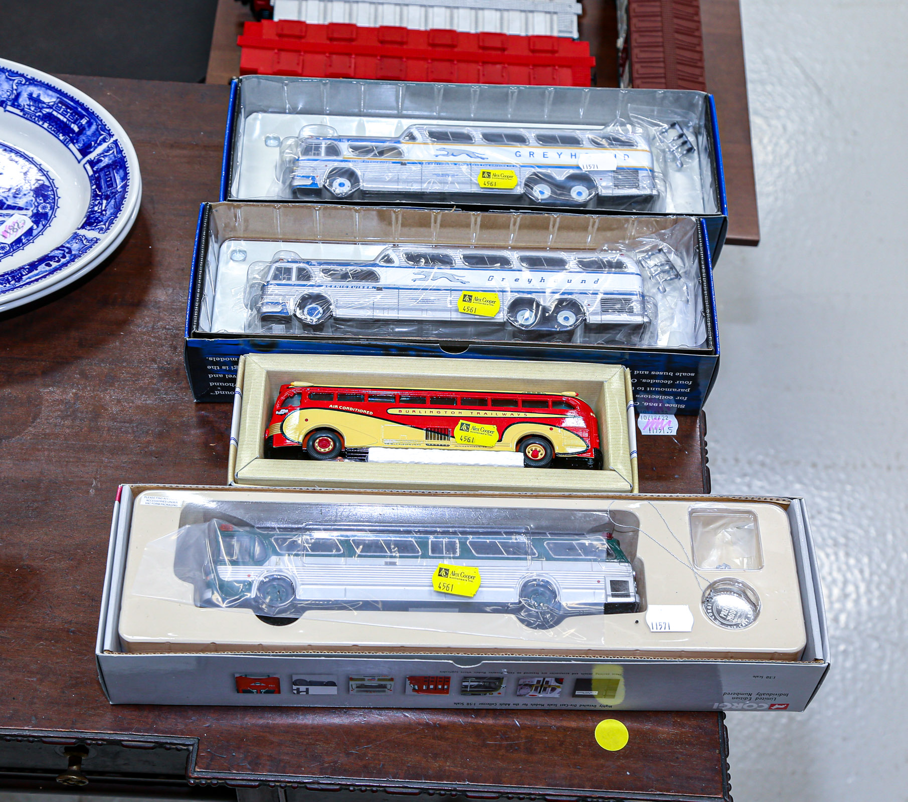 FOUR CORGI DIE CAST VEHICLES All 2e8d50