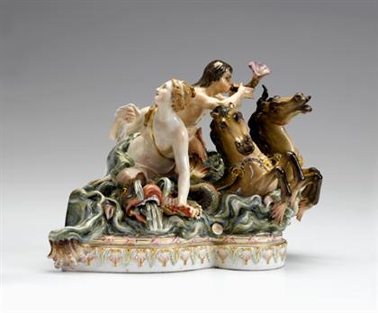 Meissen porcelain partial figure