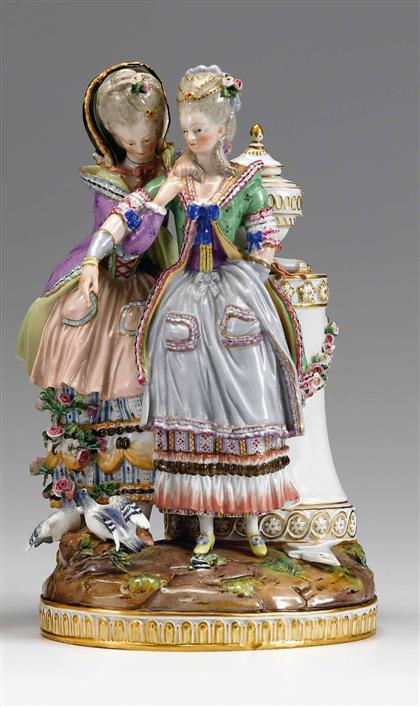 Meissen porcelain figure group 4a7d9