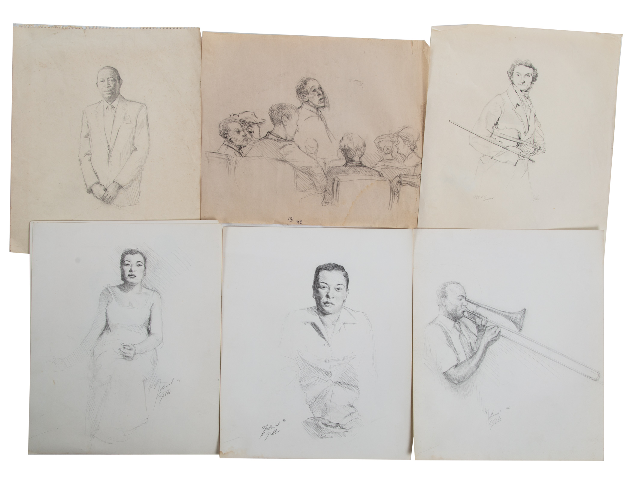 NATHANIEL K GIBBS VARIOUS STUDIES 2e8e98