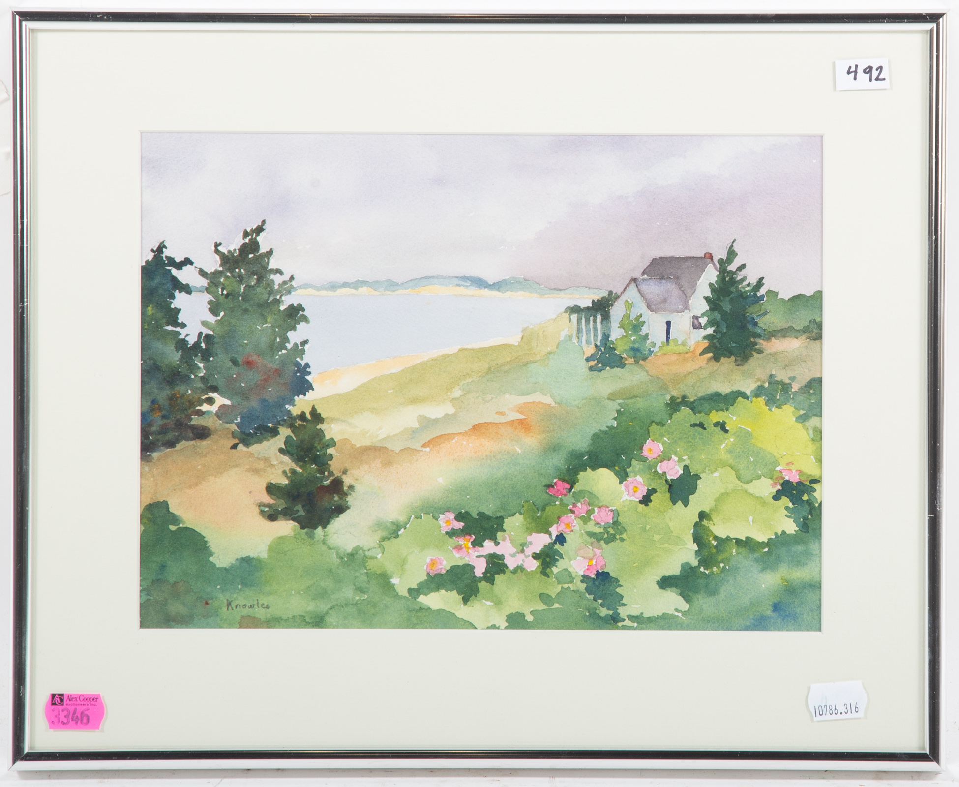 PEG KNOWLES ON CHOPPY WATERCOLOR 2e8eb5