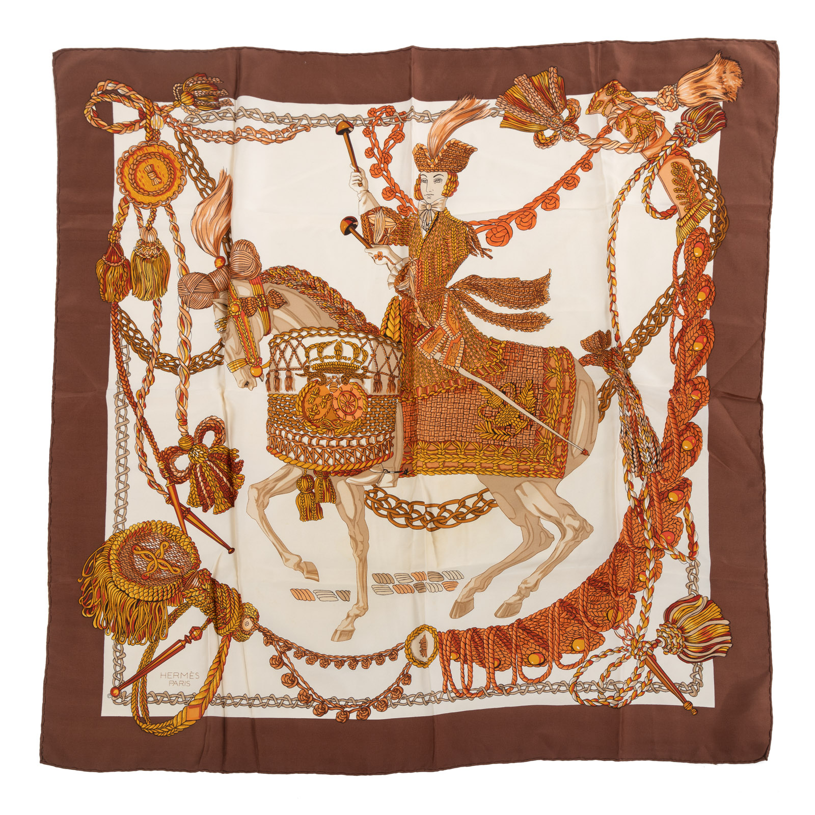 AN HERMES LA TIMBALIER SCARF 2e8f7c