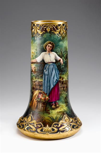 Large Royal Bonn Art Nouveau vase  