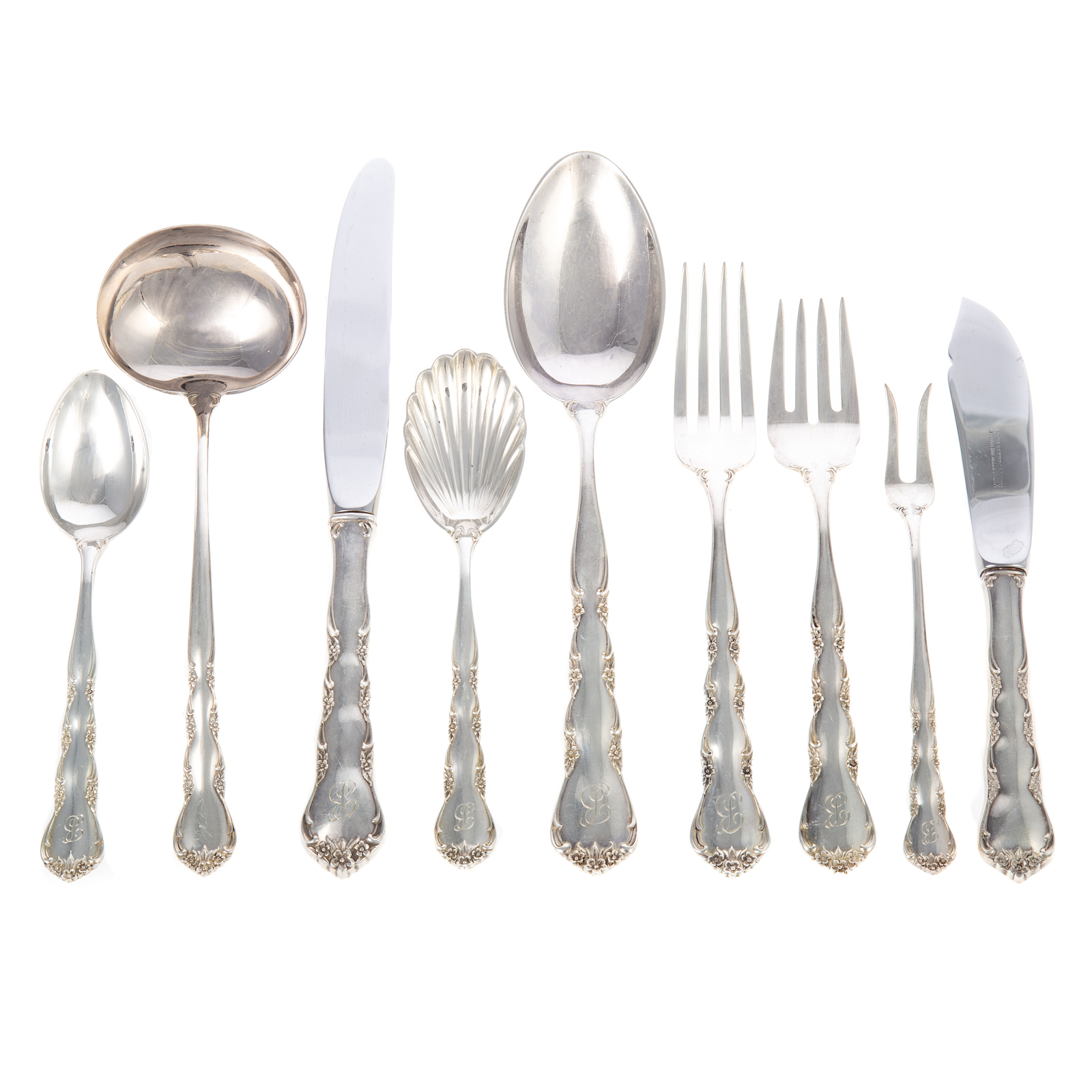 S KIRK & SON STERLING CHERYL FLATWARE