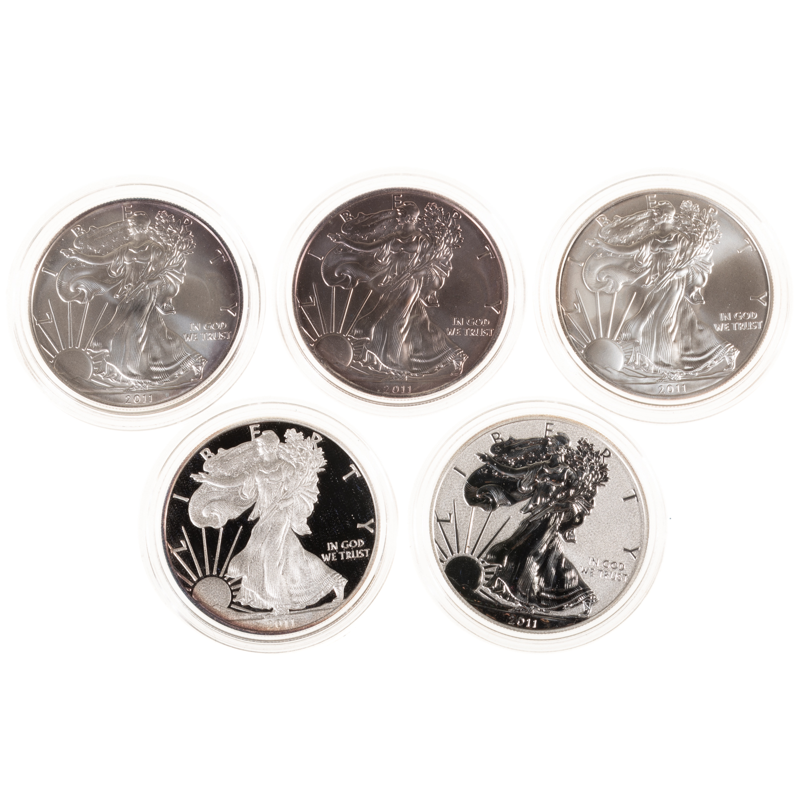 2011 25TH ANNIVERSARY SILVER EAGLE