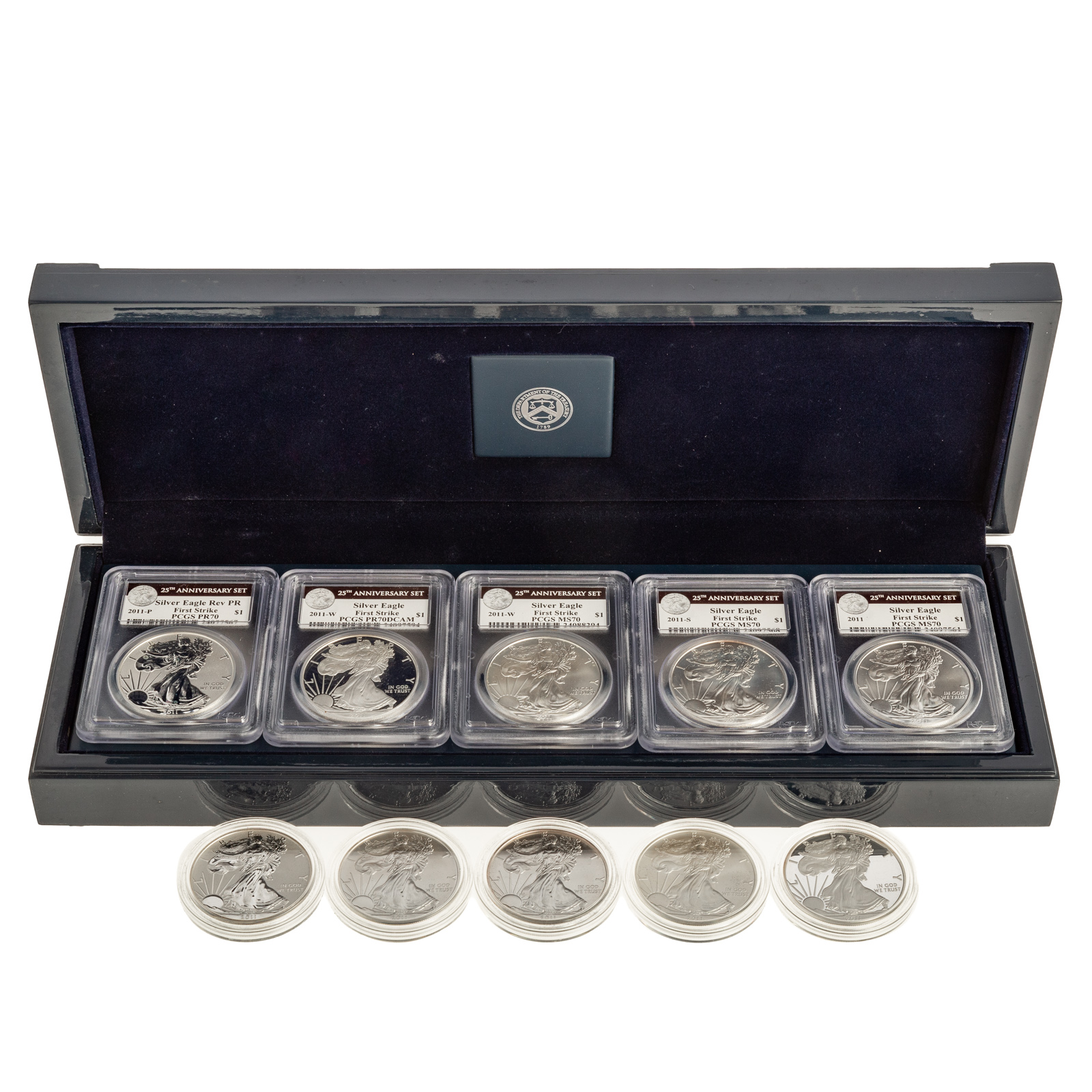 2011 25TH ANNIVERSARY SETS PCGS