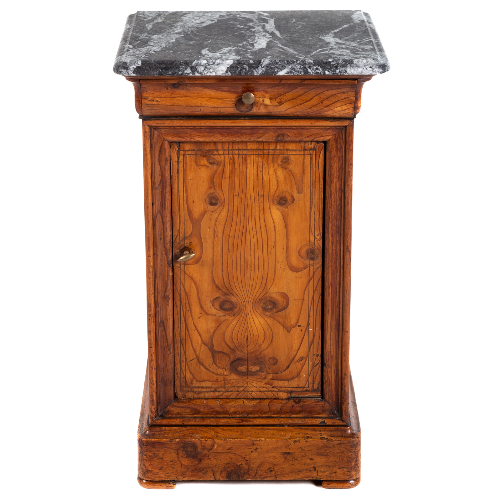 CONTINENTAL PINE MARBLE TOP STAND 2e909d