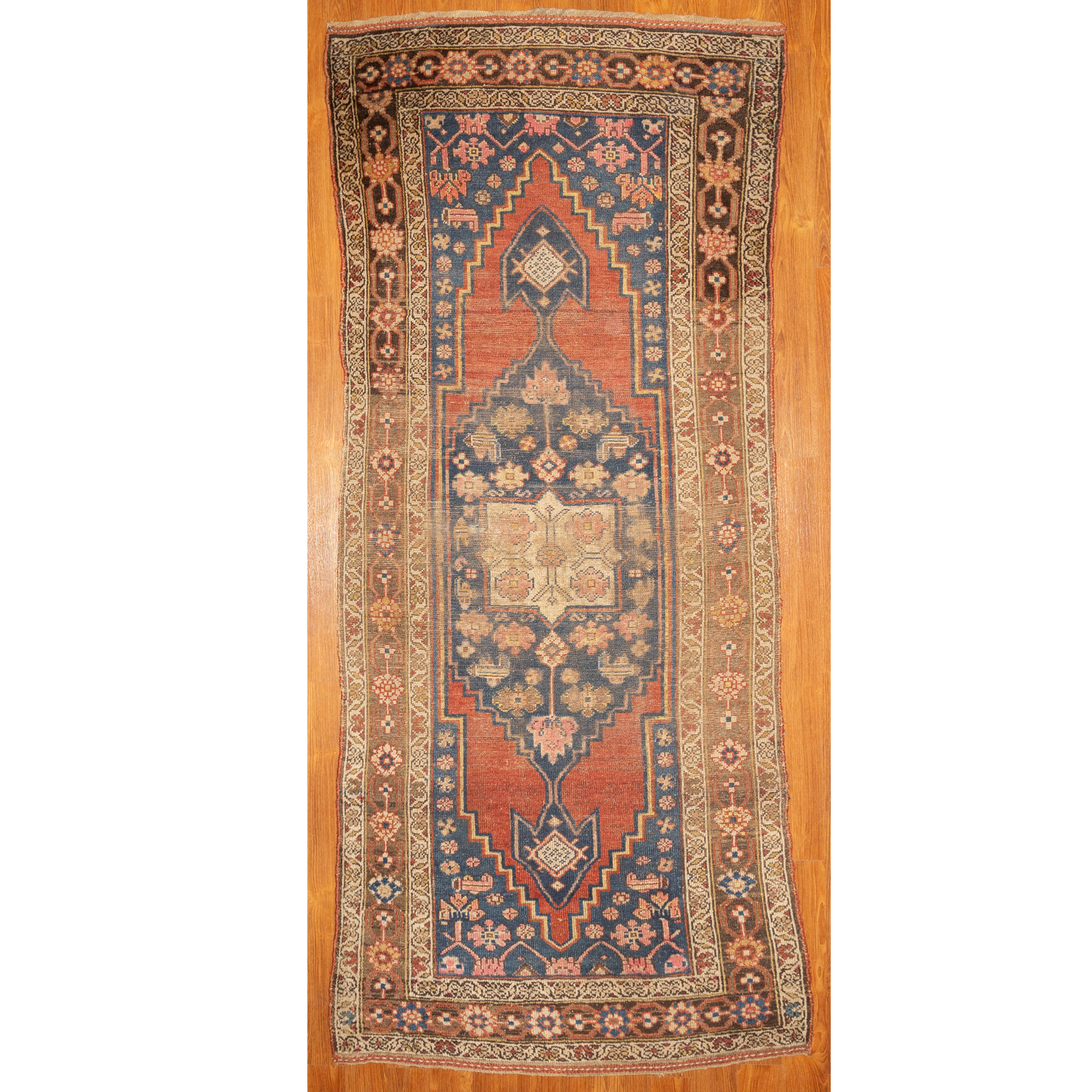 ANTIQUE HAMADAN RUNNER PERSIA  2e90cf