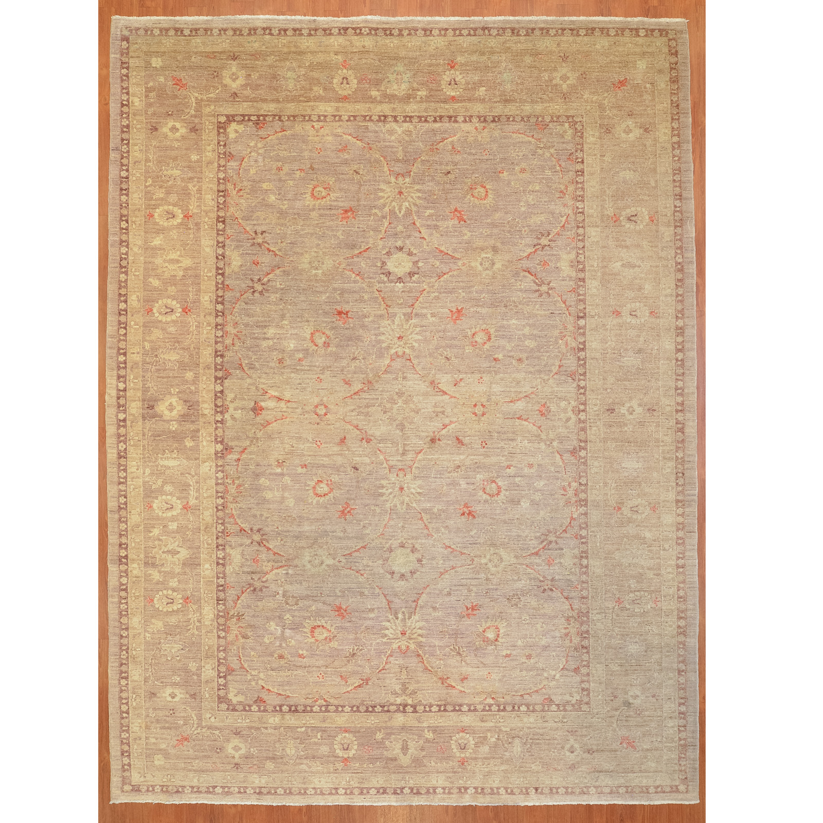 INDO OUSHAK RUG, INDIA, 8.4 X 11.1