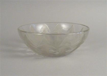 Lalique 'Pissenlit' glass bowl