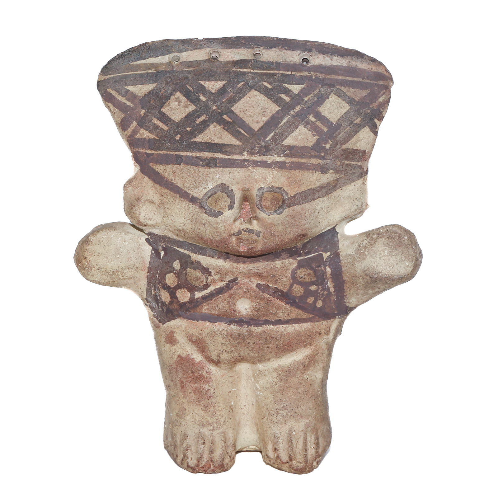 CHANCAY PAINTED EARTHENWARE CUCHIMILCO 2e9194