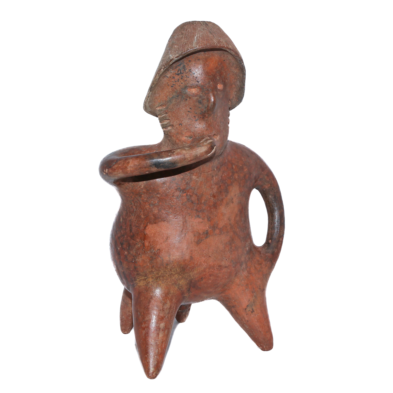 NAYARIT PAINTED EARTHENWARE FIGURAL 2e919e