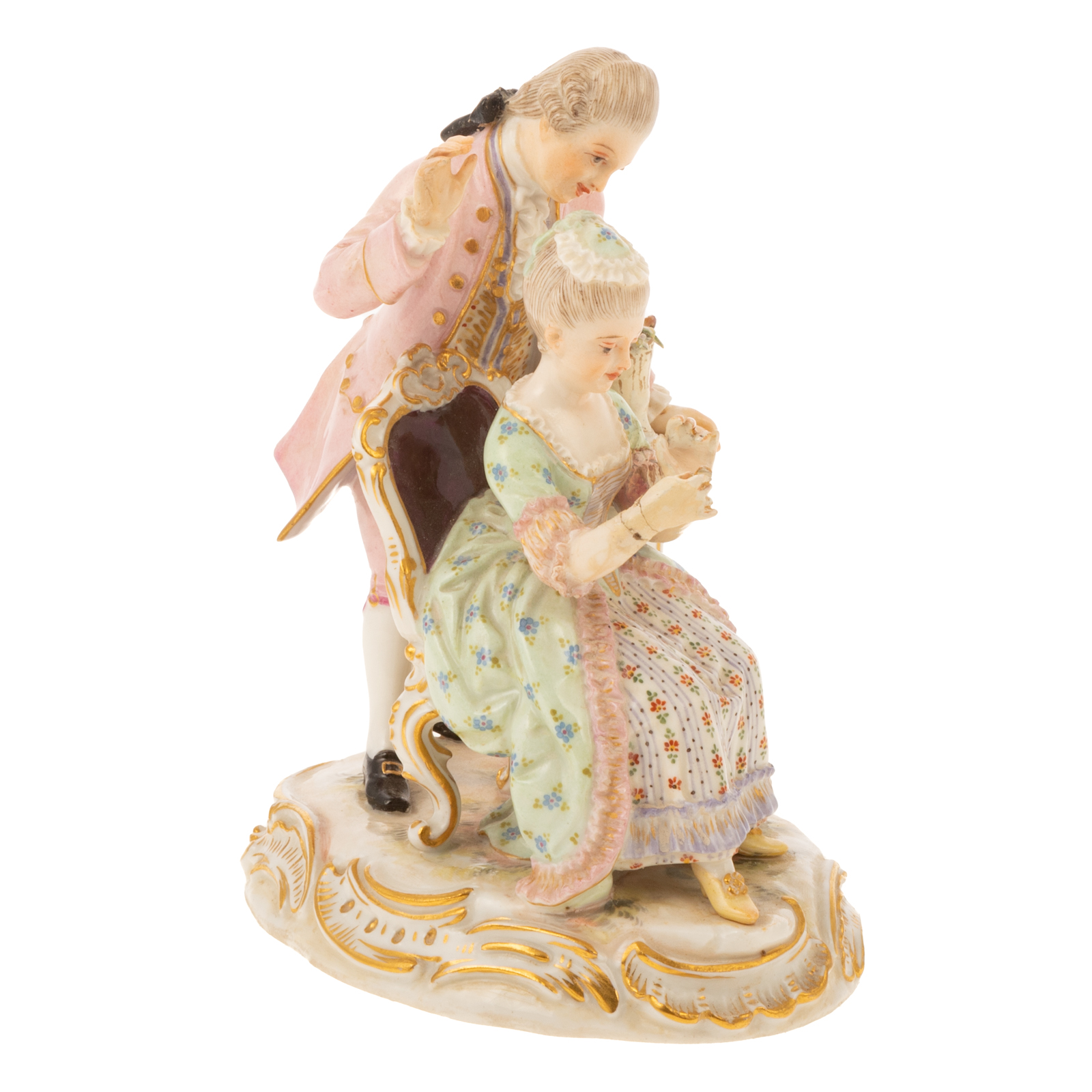 MEISSEN PORCELAIN FIGURAL GROUP Early