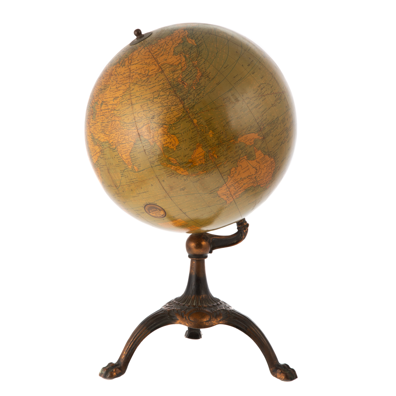 JOHNSTON 12 INCH TERRESTRIAL GLOBE 2e91e1