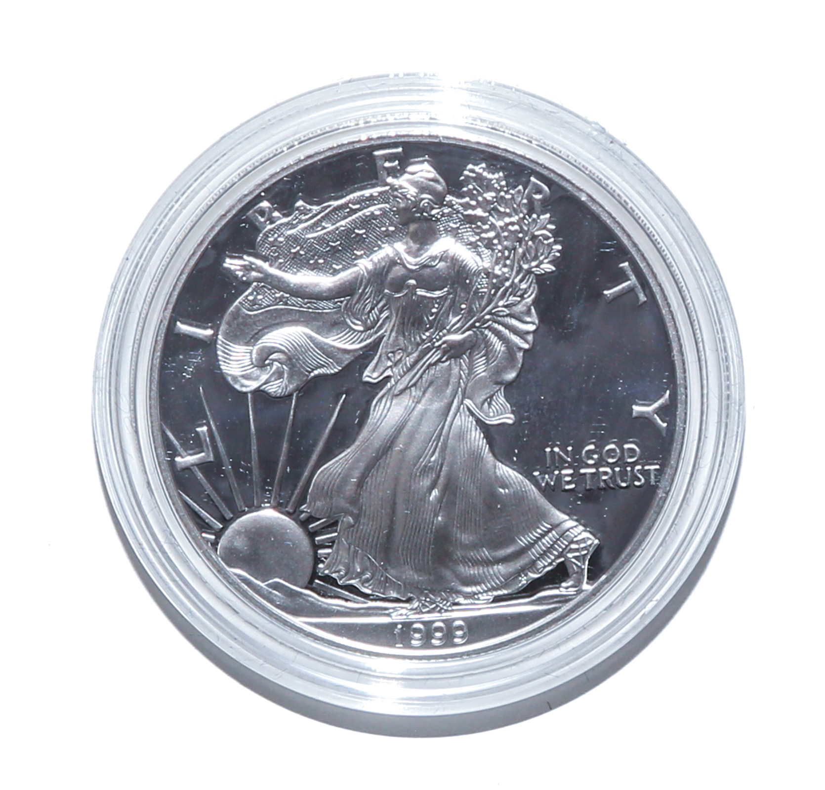 1999 AMERICAN EAGLE SILVER PROOF 2e9232