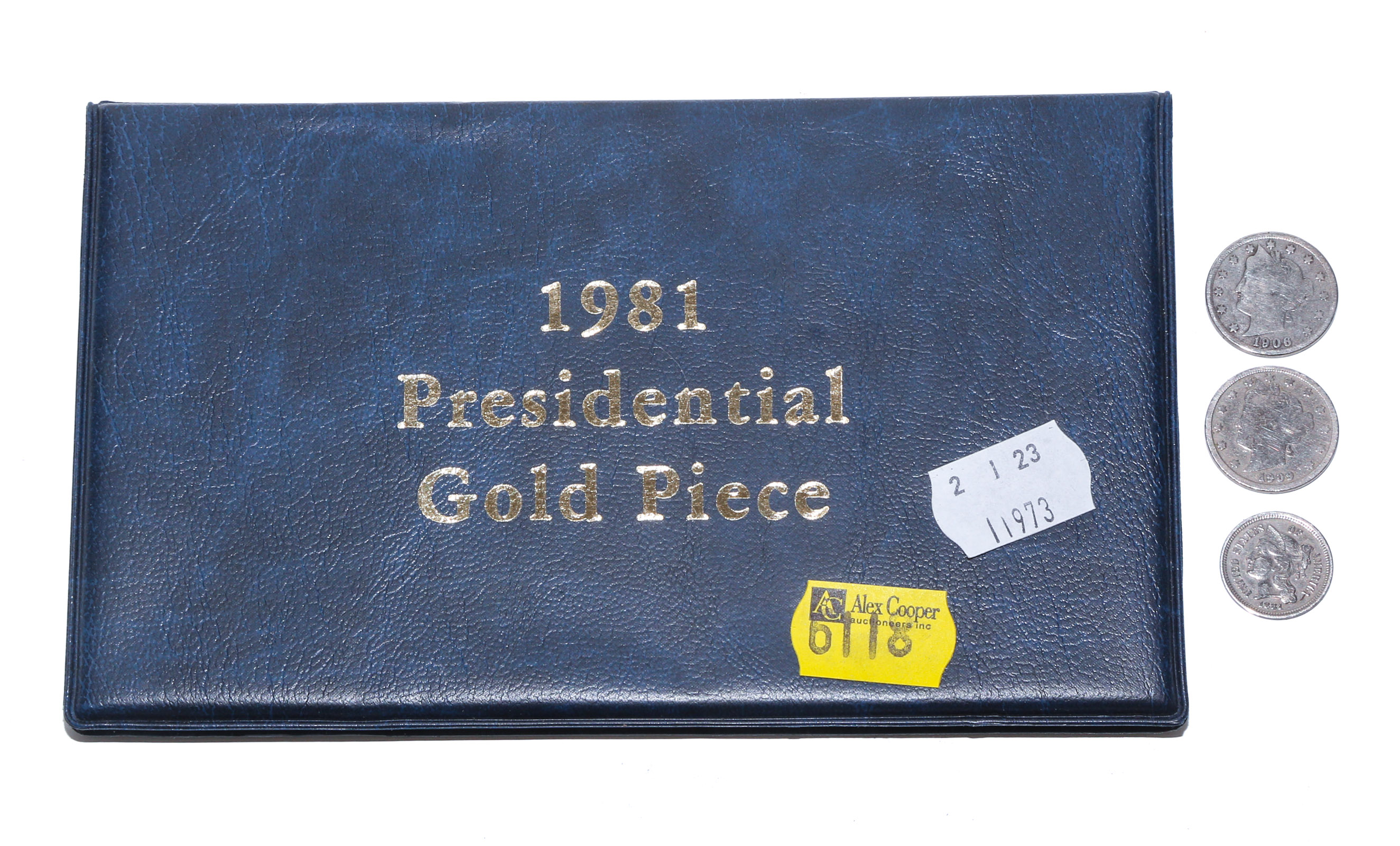 1981 PRESIDENTIAL GOLD PIECE &