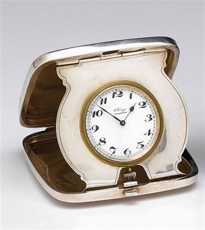 Gorham sterling silver travel clock