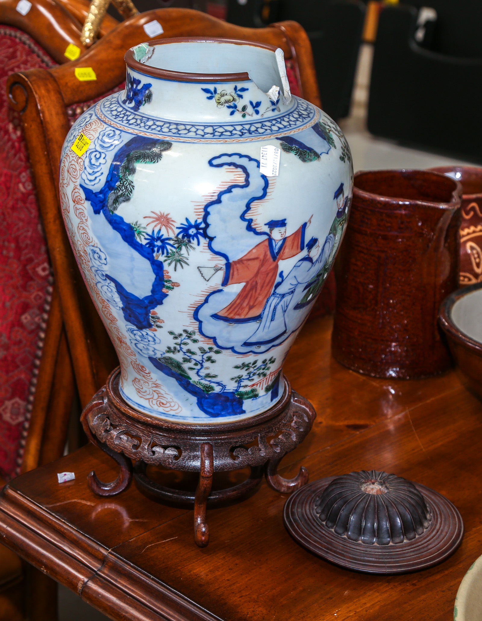 CHINESE FAMILLE VERTE PORCELAIN