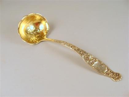 Whiting sterling silver ladle    late