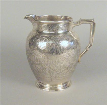 Whiting sterling silver water pitcher 4a847