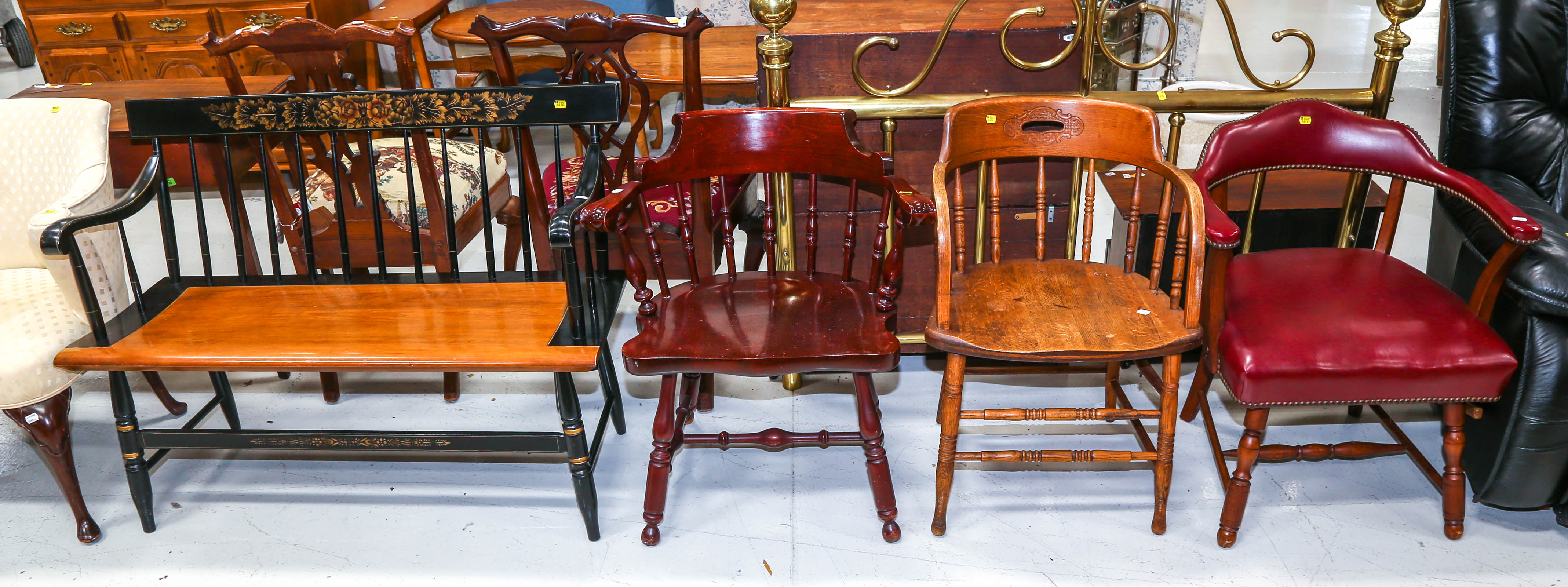 FOUR ASSORTED CHAIRS Including 2e92d1