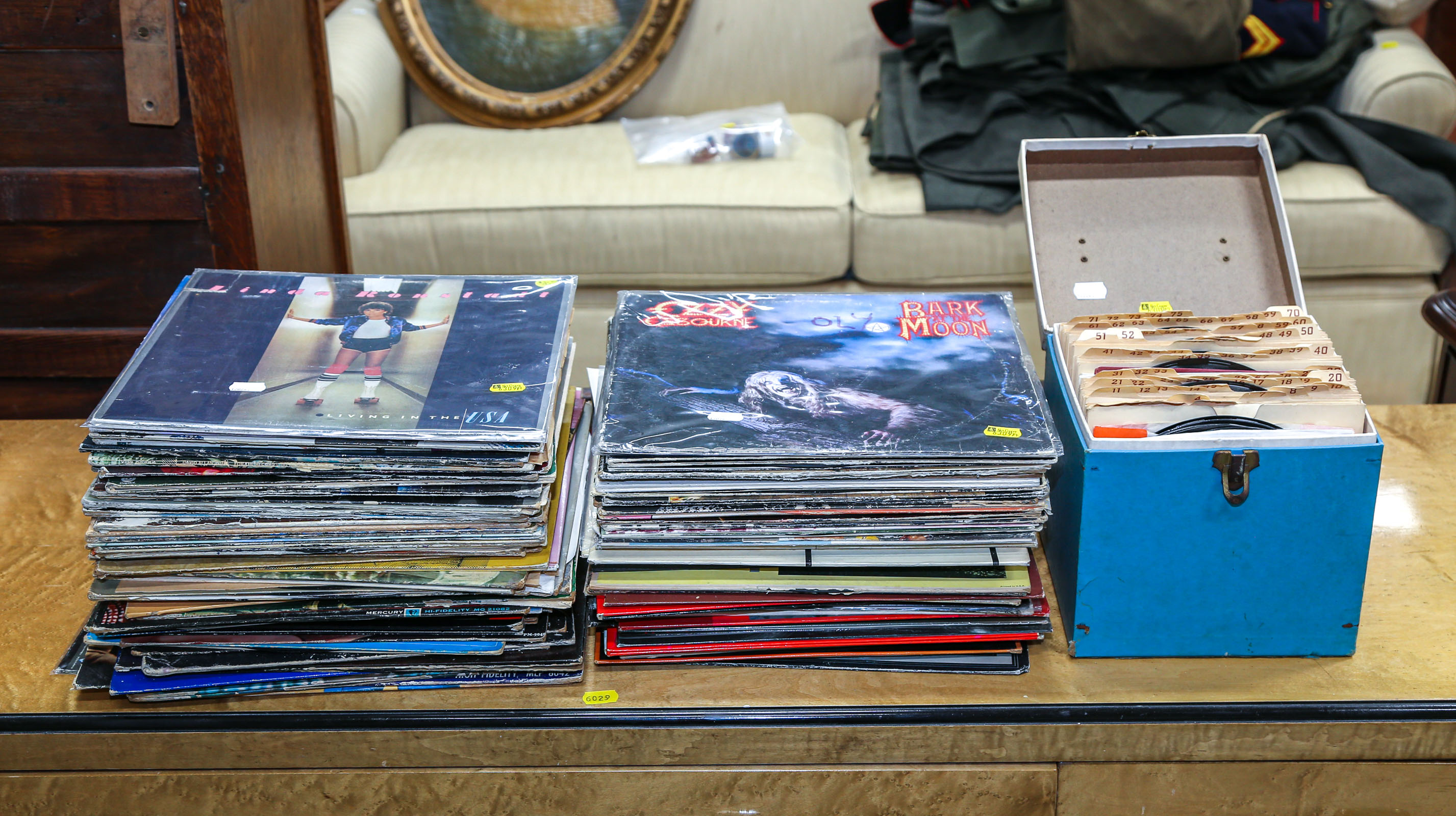 LARGE GROUP OF LP ALBUMS & 45S Primarily