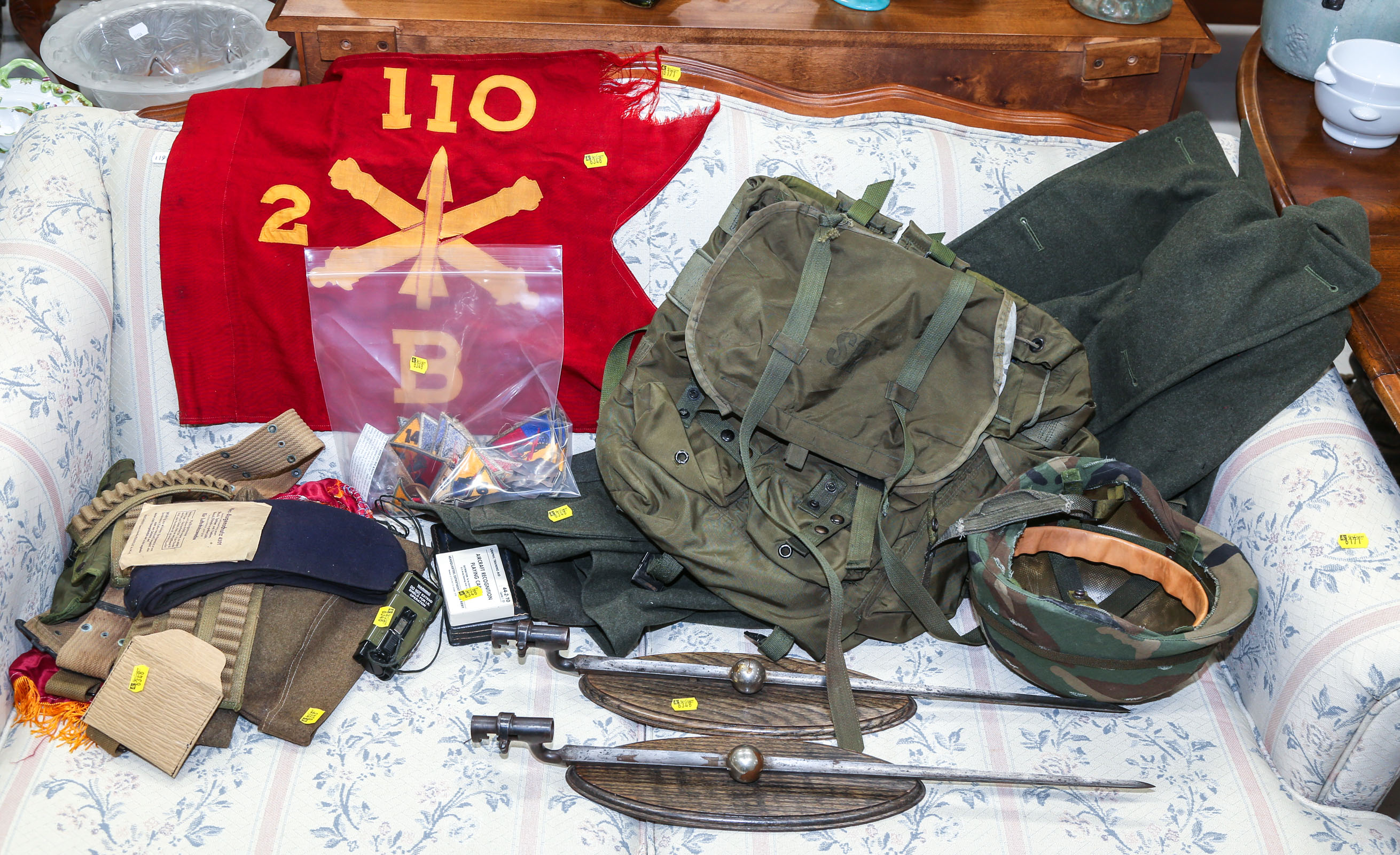 ASSORTMENT OF MILITARY SURPLUS Including