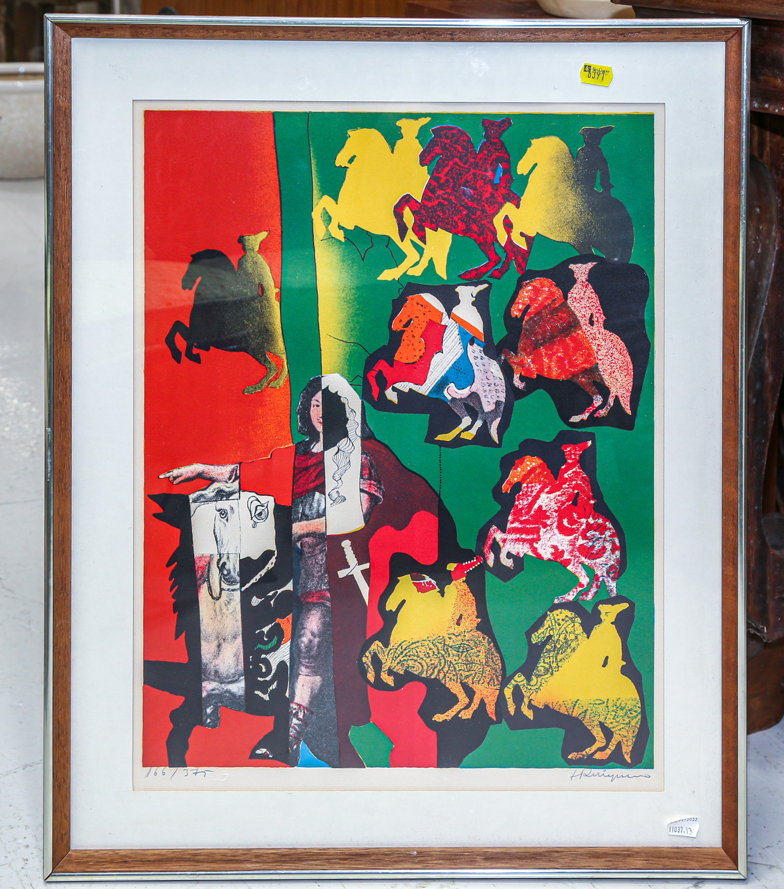 FRAMED LIMITED EDITION LITHOGRAPH 2e9344