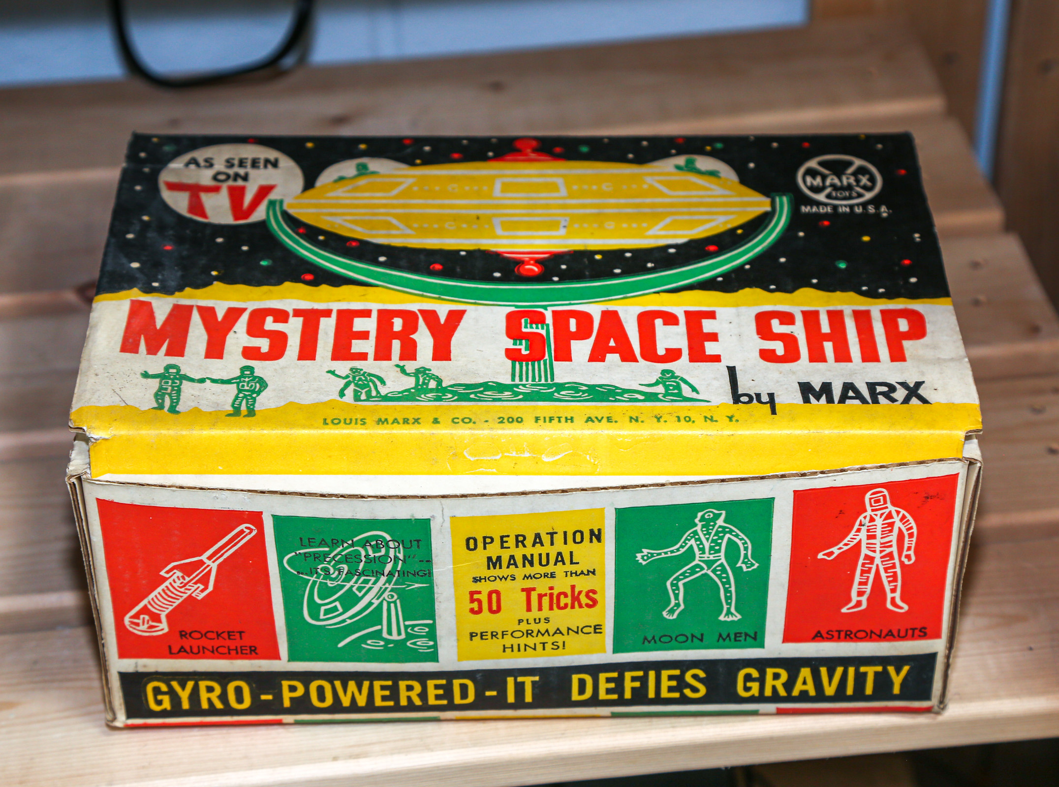 MARX MYSTERY SPACESHIP TOY With