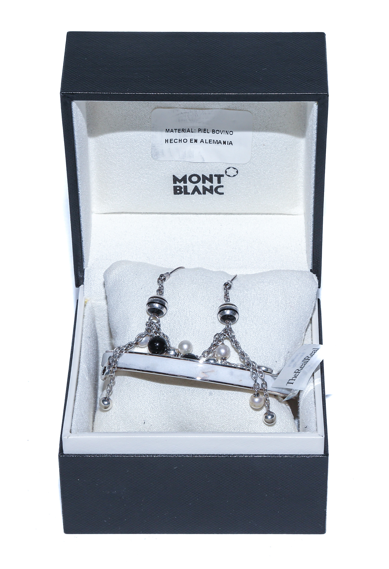 A MONT BLANC BANGLE DANGLE EARRINGS 2e9464