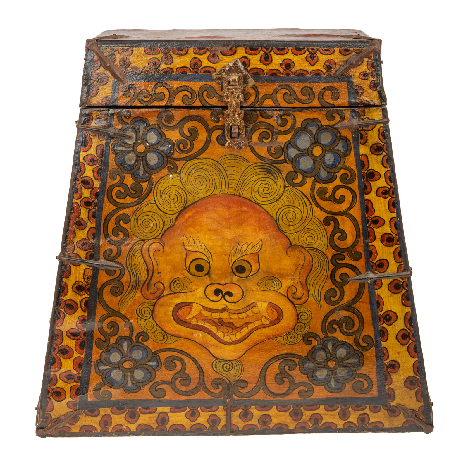 TIBETAN STORAGE BOX 20th century  2e94d3