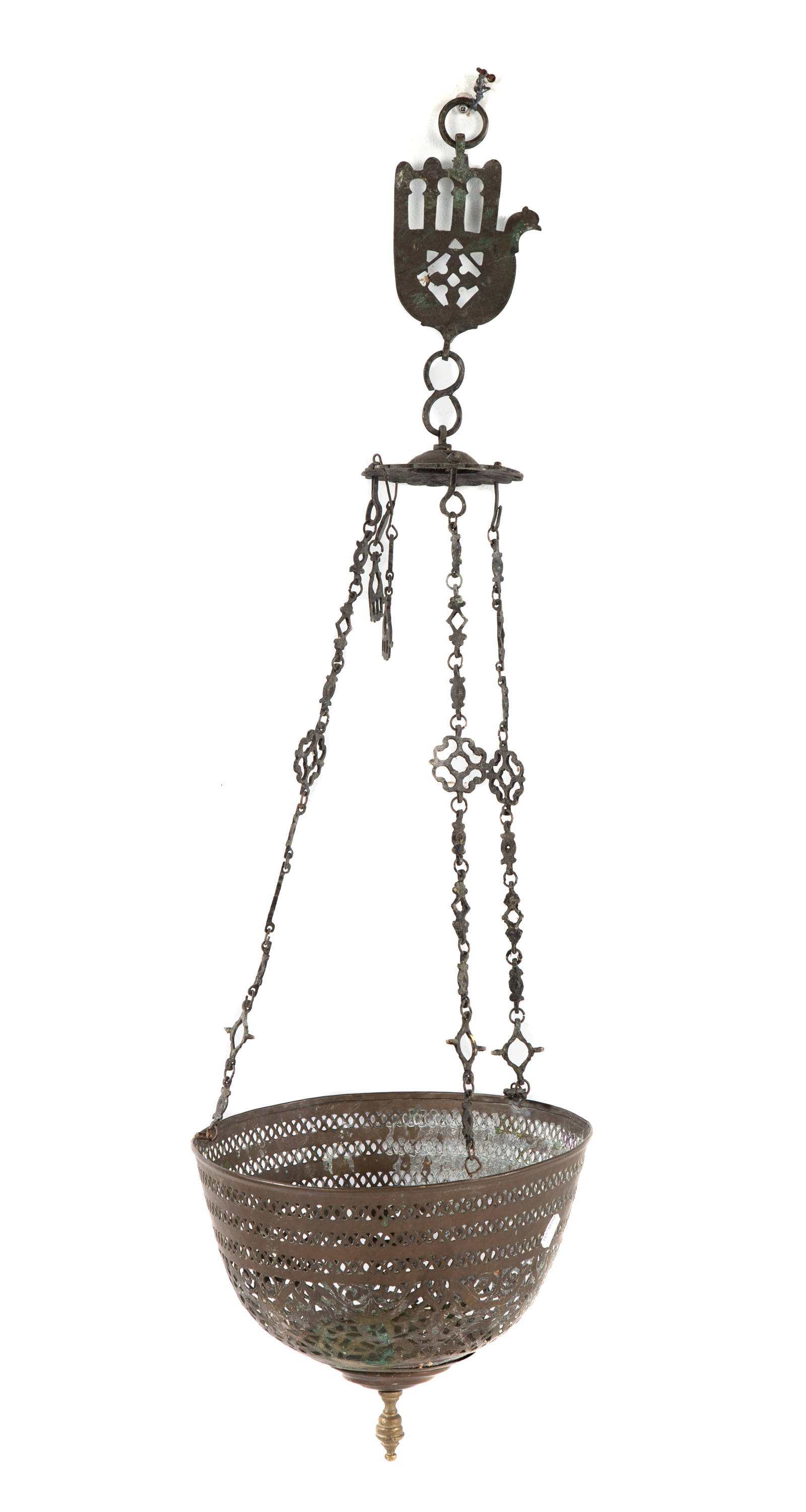 MIDDLE EASTERN HANGING LIGHT Late 2e9560
