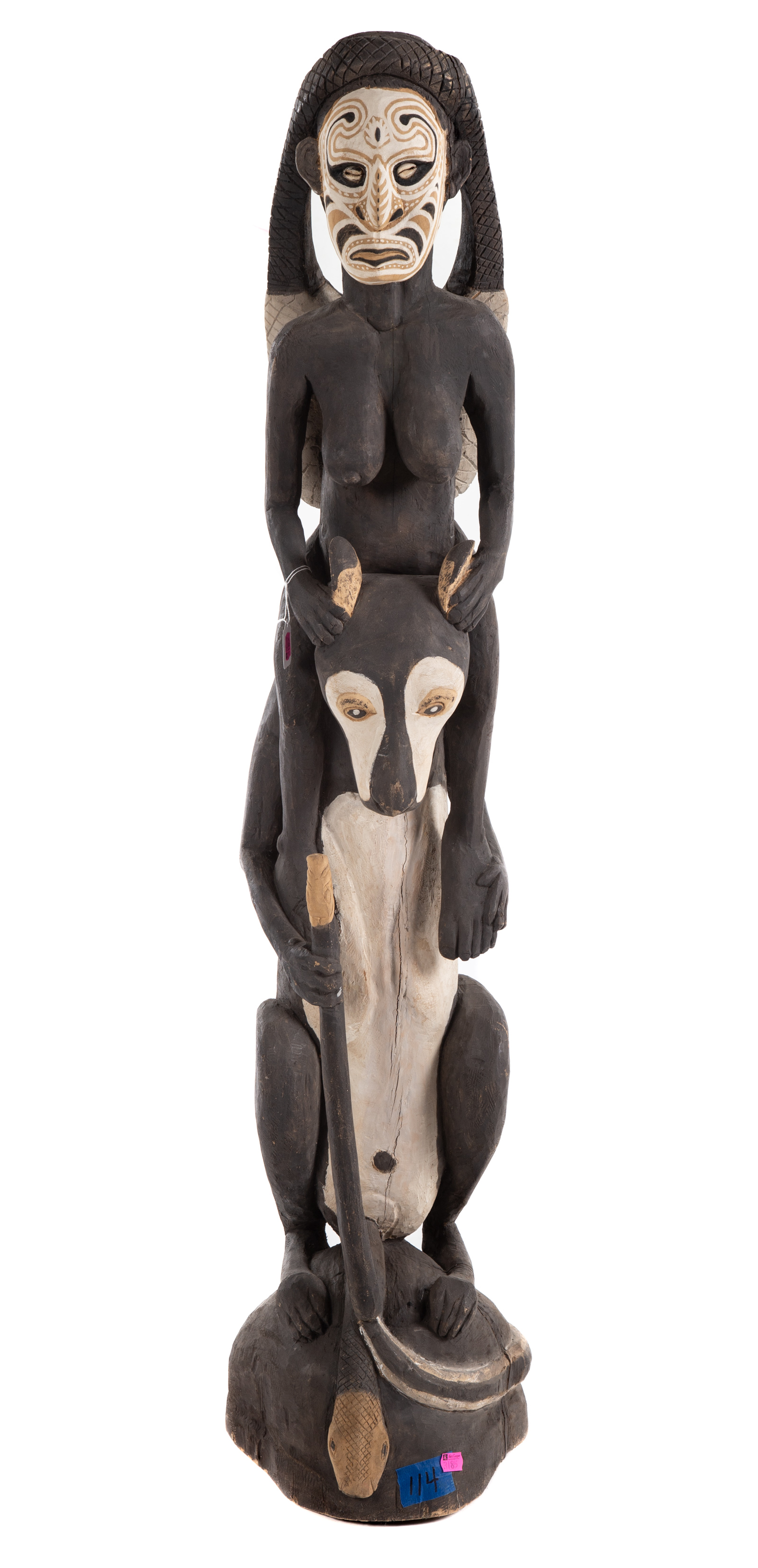 DECORATIVE NEW GUINEA SCULPTURE