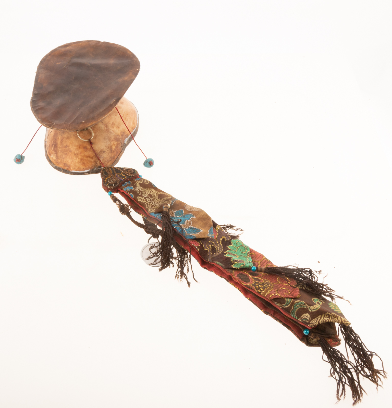 SMALL HANDHELD CEREMONIAL DRUM With
