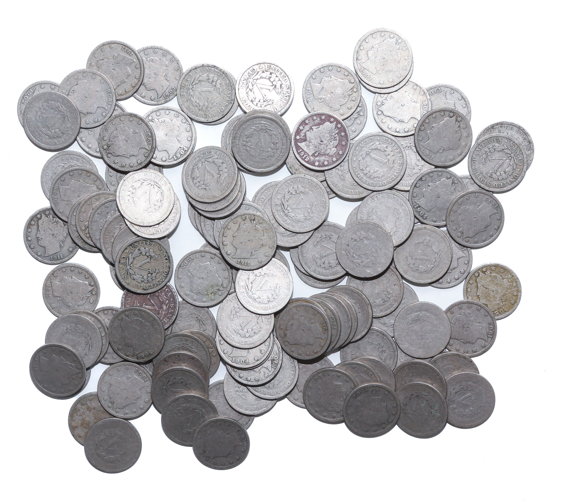 125 LIBERTY V NICKELS 125 with 2e9656