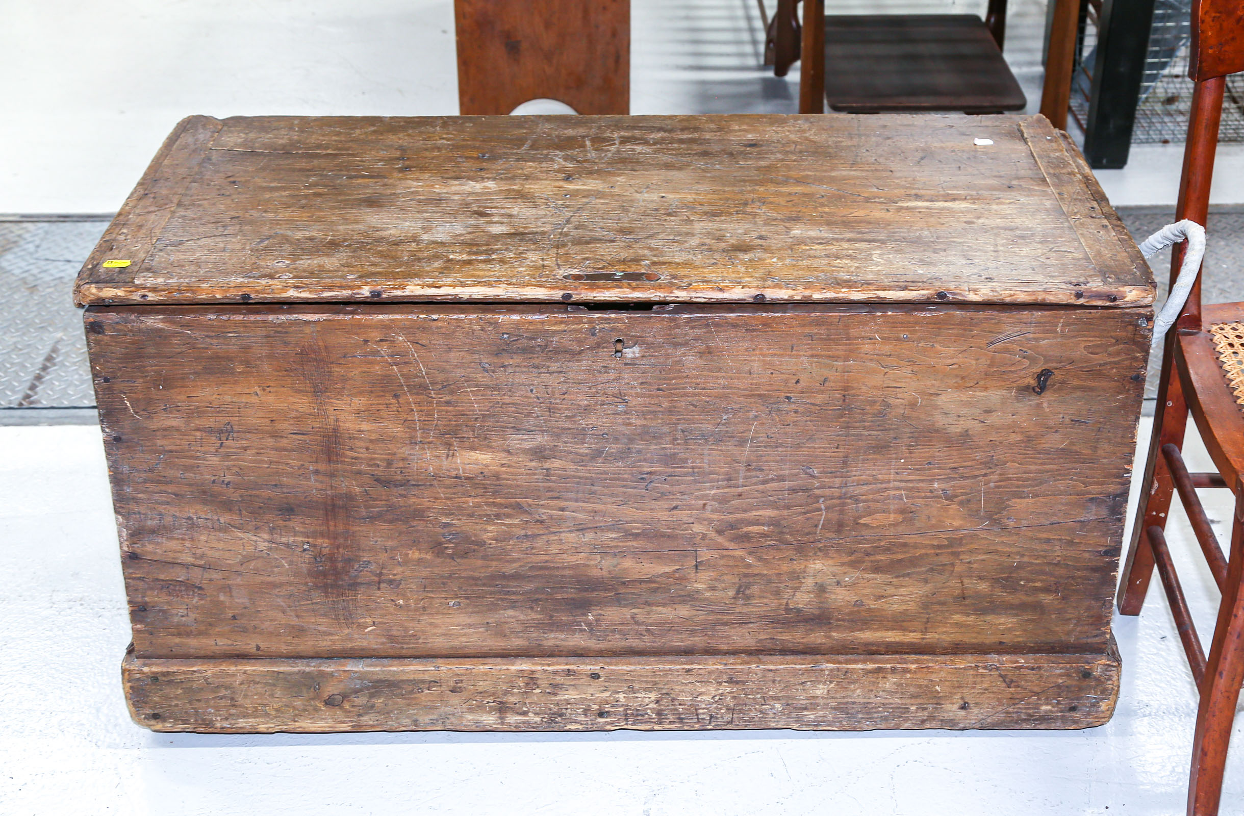 AMERICAN VERNACULAR PINE SEA CHEST