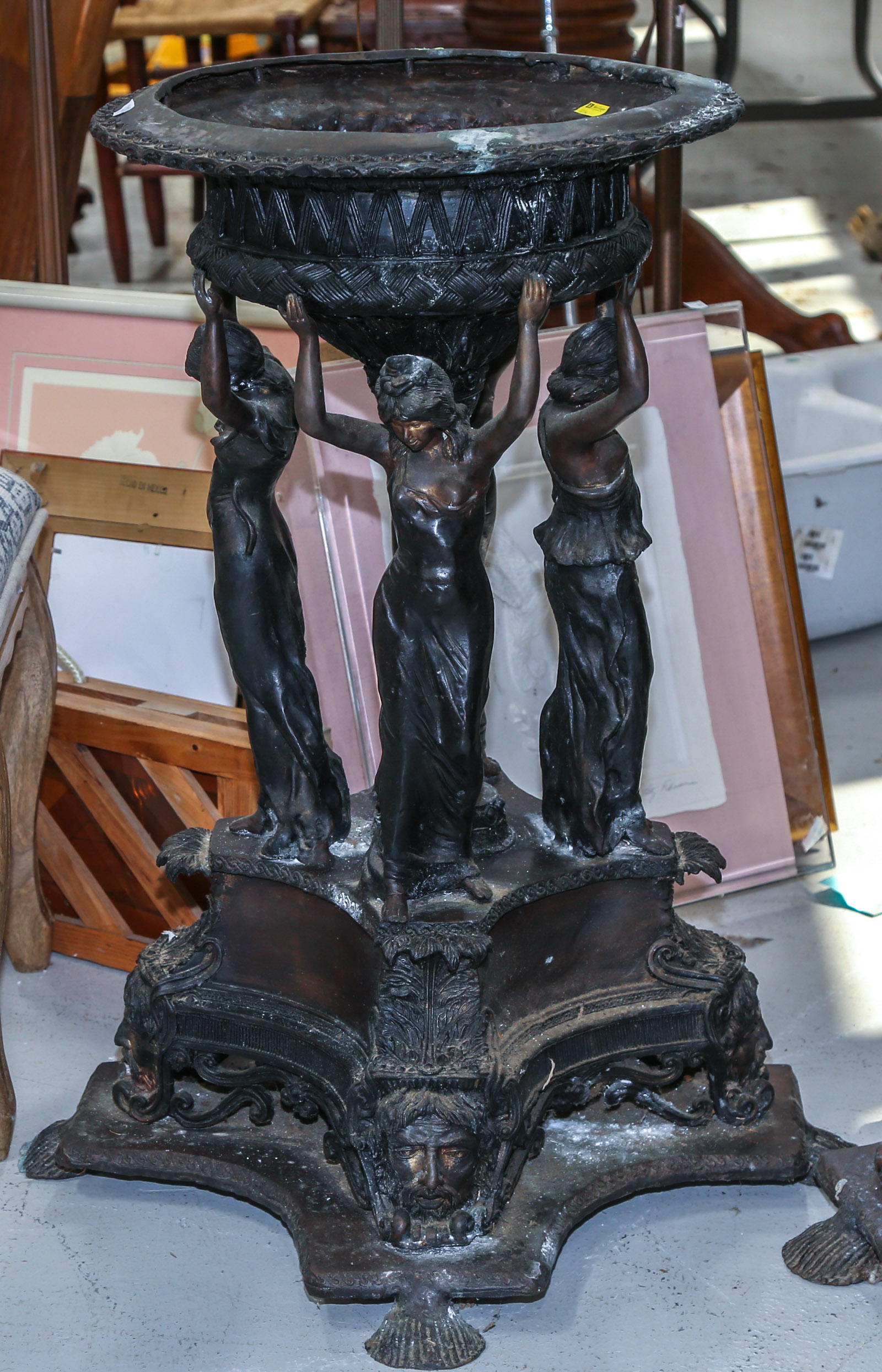 NEOCLASSICAL STYLE CAST BRONZE