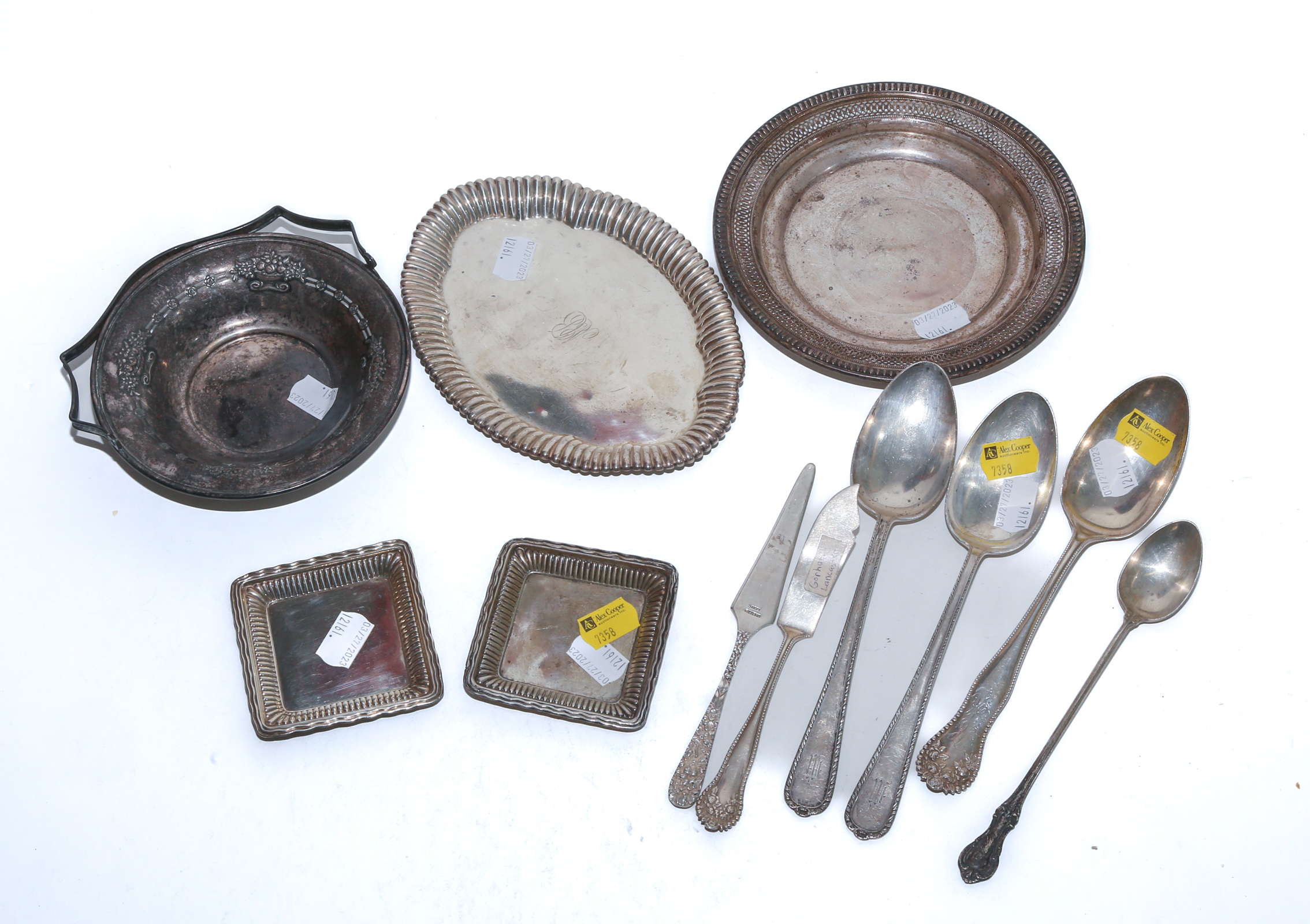 ASSORTMENT OF STERLING ITEMS Including