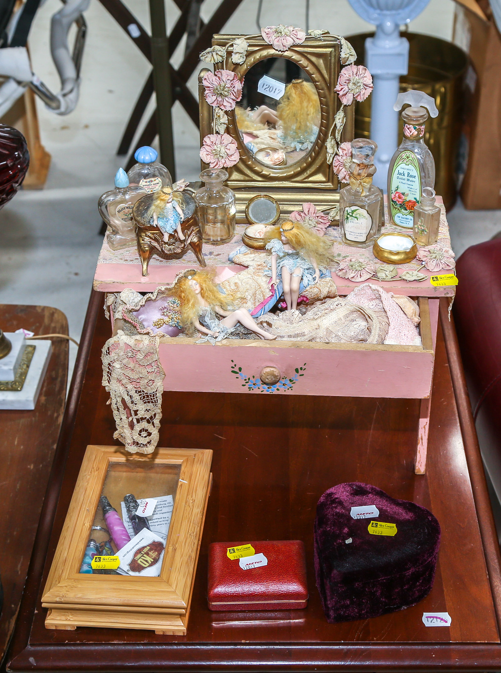 ASSORTED VANITY ITEMS Including Haywood