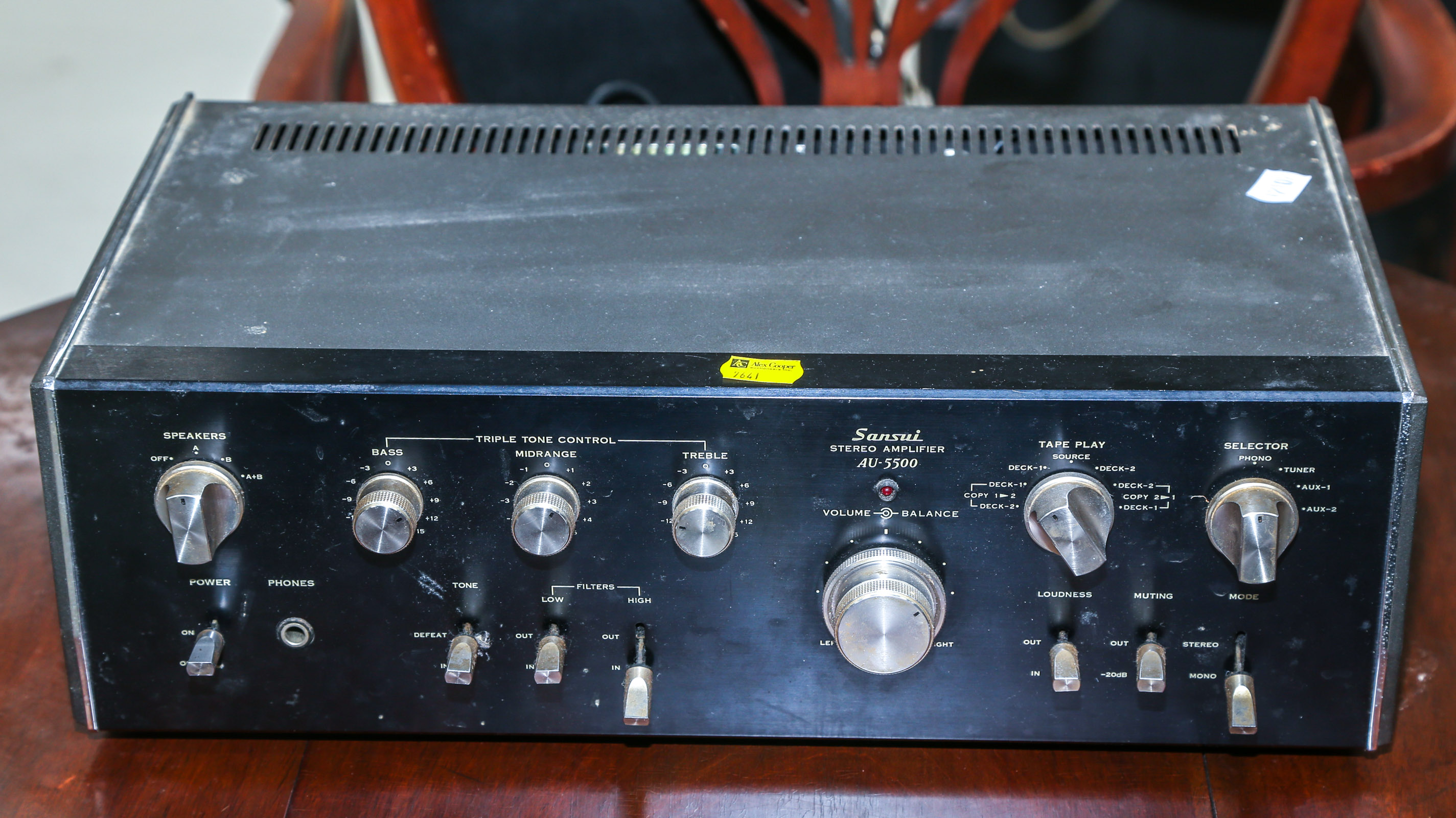 SANSUI AMPLIFIER MODEL AU-5500