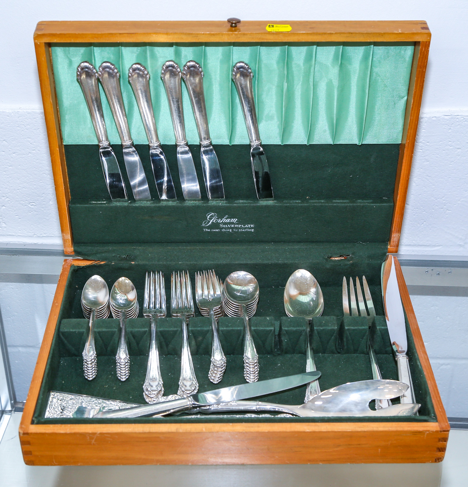 GORHAM SILVER PLATED CAVALIER FLATWARE