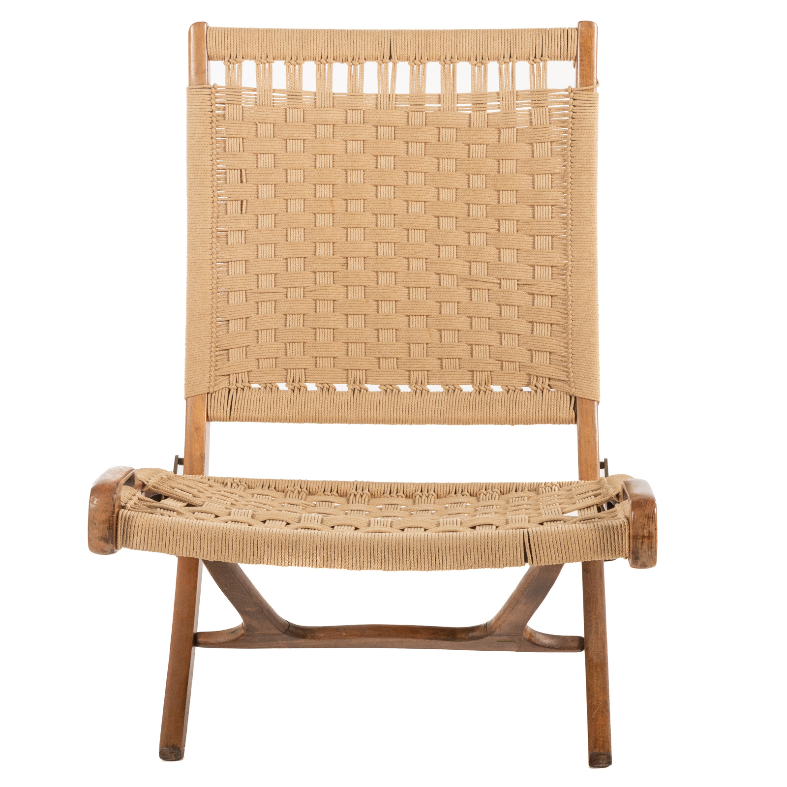 HANS WEGNER STYLE FOLDING CHAIR 2e98ea