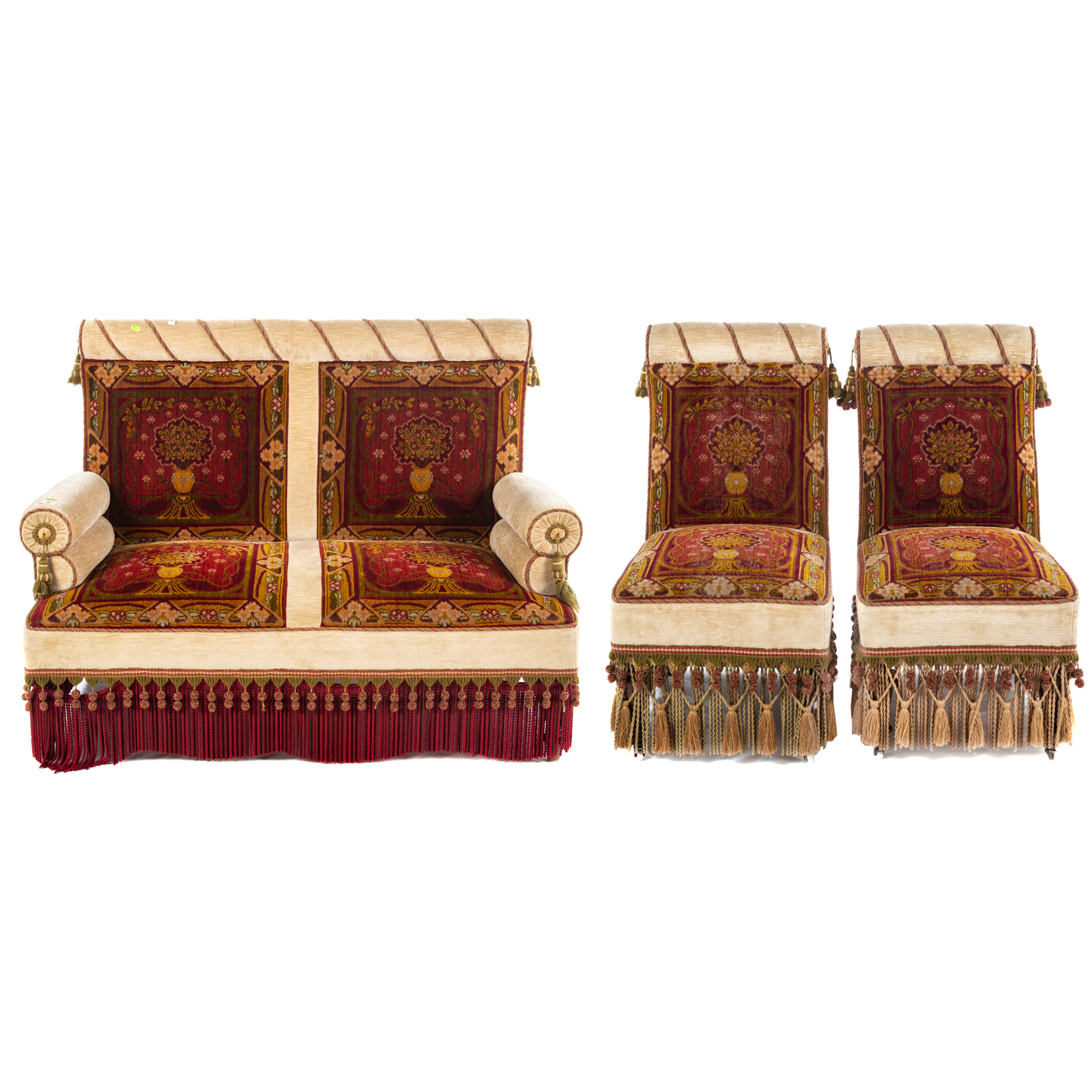 VICTORIAN STYLE UPHOLSTERED PARLOR 2e9931