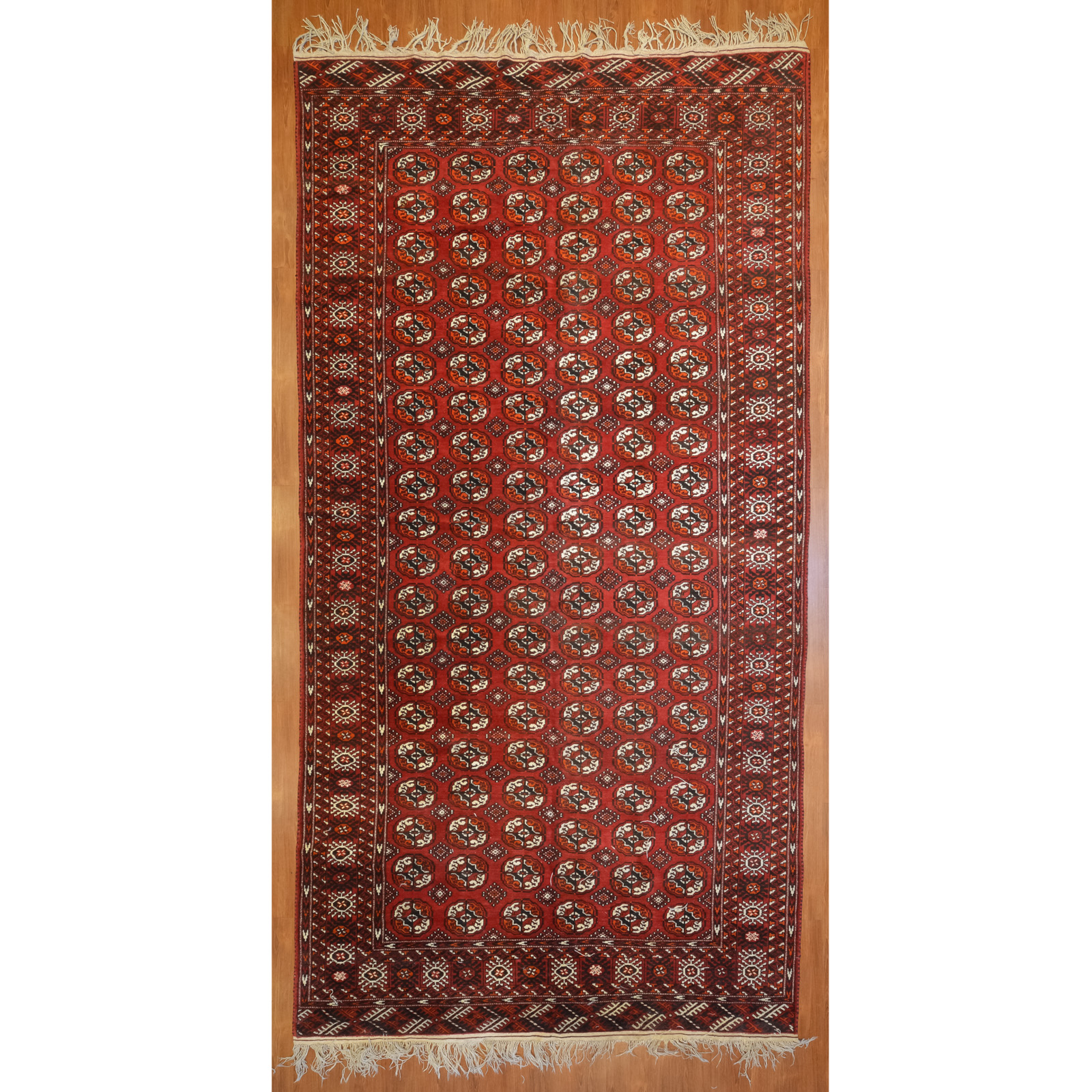 BOKHARA RUG 7 X 13 6 Modern hand knotted  2e9971