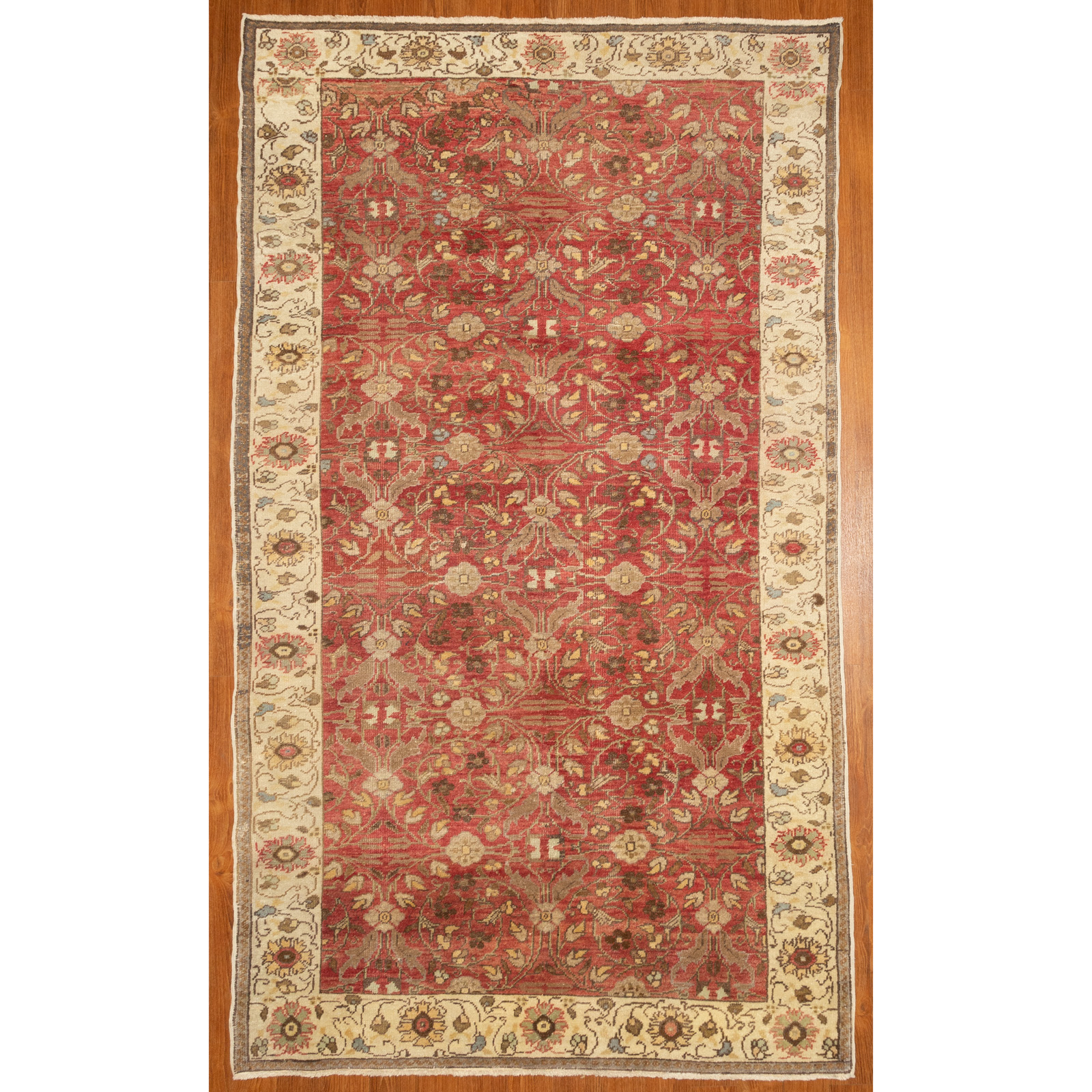 SEMI-ANTIQUE OUSHAK RUG, TURKEY,