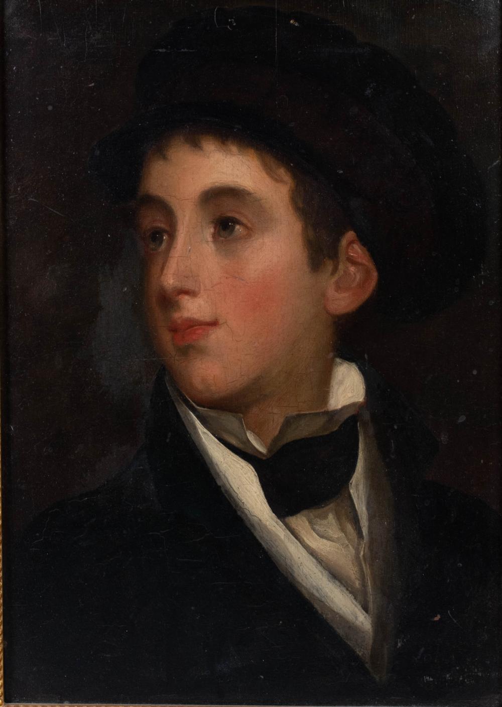 19TH CENTURY, PORTRAIT OF A YOUNG