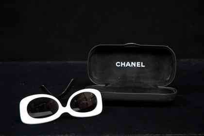 Chanel sunglasses White squared off 4acf1