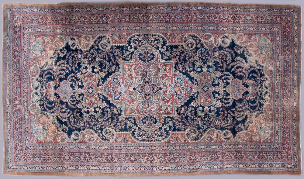 ANTIQUE PERSIAN TABRIZ HAND KNOTTED