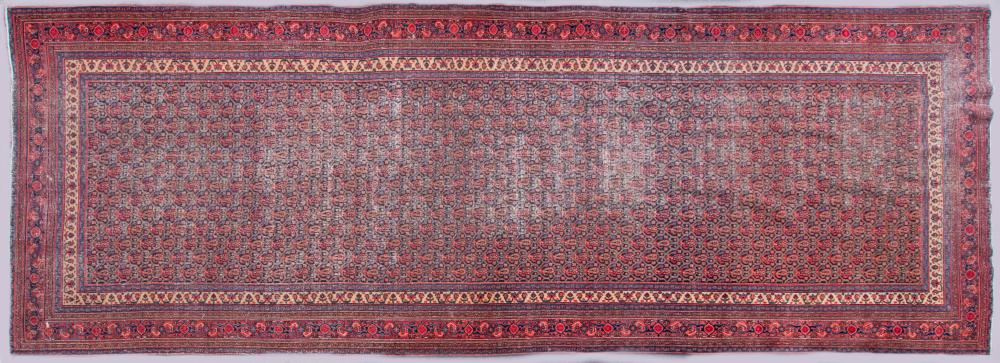 ANTIQUE PERSIAN MALAYER HAND KNOTTED